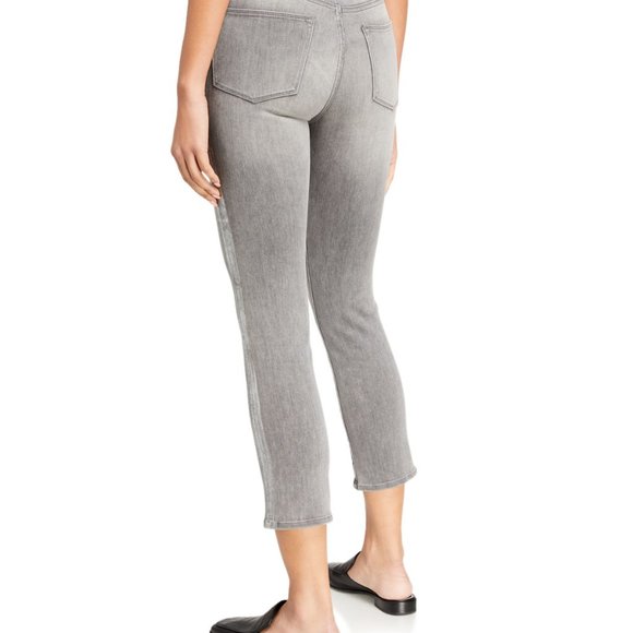 Frame Le High Straight Foil Tux Jeans, Size 29 - Picture 4 of 9